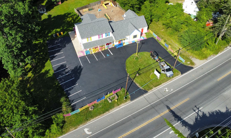 Boonsboro Parking Lot After paving