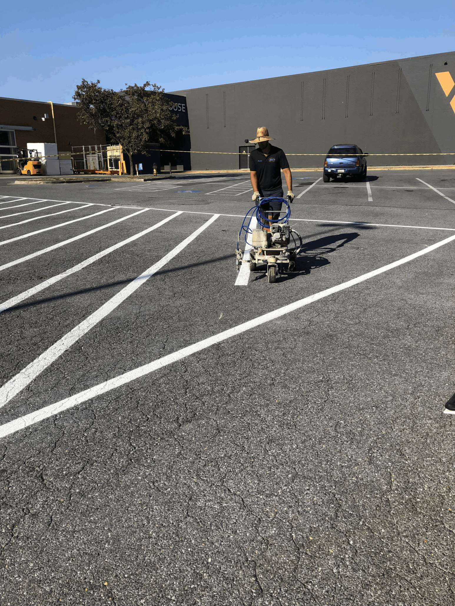 Line Striping and Parking Lot Symbols